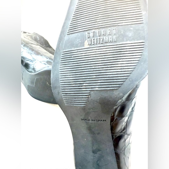 Stuart Weitzman black Booties 7.5 - Picture 7 of 9